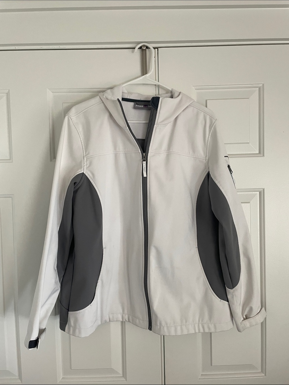 Free Tech waterproof hooded jacket
